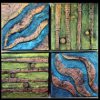 Glue Art Wall Hanging