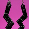 Retro Lightning Bolt Earrings