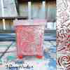 Faux Embossed Brown Bag Box
