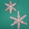 Aleenes Button Snowflake Ornaments