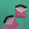 Aleenes EcoCool Glittered Purse Earrings