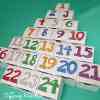 Shimmery Advent Boxes