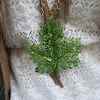 How to Make a Quick and Easy Glitter Leaf Pendant