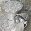 Aleenes Silver Doilies Party Decor
