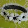Felt Floral Plastic Bottle Bracelet