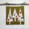 Aleenes Wool Felt Christmas Trees Wall Art