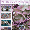 20 Bracelet Patterns Macram Bracelets Friendship Bracelets Hemp Bracelets and More eBook