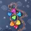 Polymer Clay Heart Beads