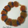 Needlefelted Wool Beads