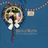 4th of July Scrapbook Layout