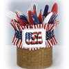 4th of July Utensil Holder