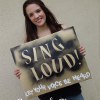 Sing Loud Wall Hanging