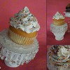 Upcycled CD Cupcake Stand