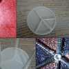 Sparkly Pizza Box Spacer Pendant