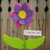 Embossed Craft Foam Flowers