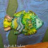 Embossed Look Fish Magnets