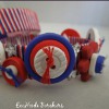 How to Embellish a Floss Bracelet with Buttons