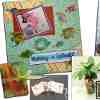 Layered Napkin Collage