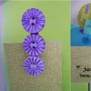 Colorful Button Photo Holder