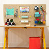 Storage Station with PVC Cubbies