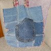 Upcycled Denim Tote Bag