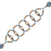 Swarovski Crystal Golden Aqua Bracelet