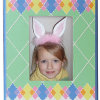 Argyle Plaid Easter Picture Frame