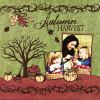 Autumn Harvest Scrapbook Layout