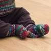 Knit Baby Holiday Socks