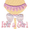 Baby Rattle Embroidery Pattern