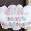 Babys Sleeping Door Hanger