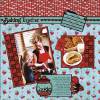 Baking Together Scrapbook Layout