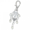 Beaded Heart Zipper Pull