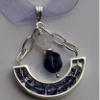 Beaded Scallop Pendant