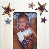 Beaded Star Frame