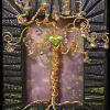 Beaded Wired Tree Art