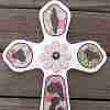 Beaded Wooden Cross
