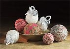 Beaded Crystal Christmas Ornaments