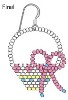 Beaded Easter Basket Earrings