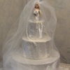 Big Fat Faux Wedding Cake Centerpiece