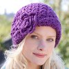 Blooming Purple Beanie