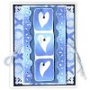 Blue Valentine Stamp Card