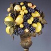 Blueberries and Lemon Centerpiece