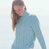 Braided Cable Turtleneck