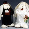 Bunny Bride and Groom