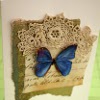 Butterfly Lace Card
