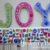 Colorful Wooden Jewelry Holder
