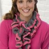 Cascading Potato Chip Scarf