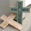 Green Celtic Cross