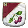 Cherris Cross Stitch Oven Pad